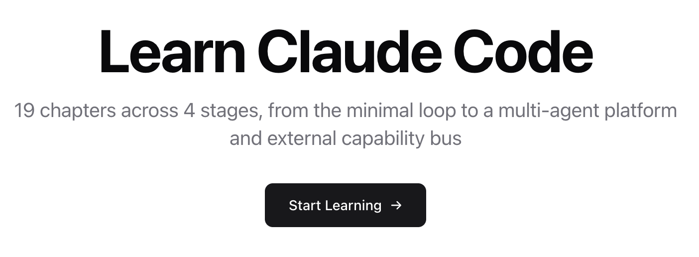 Learn Claude Code